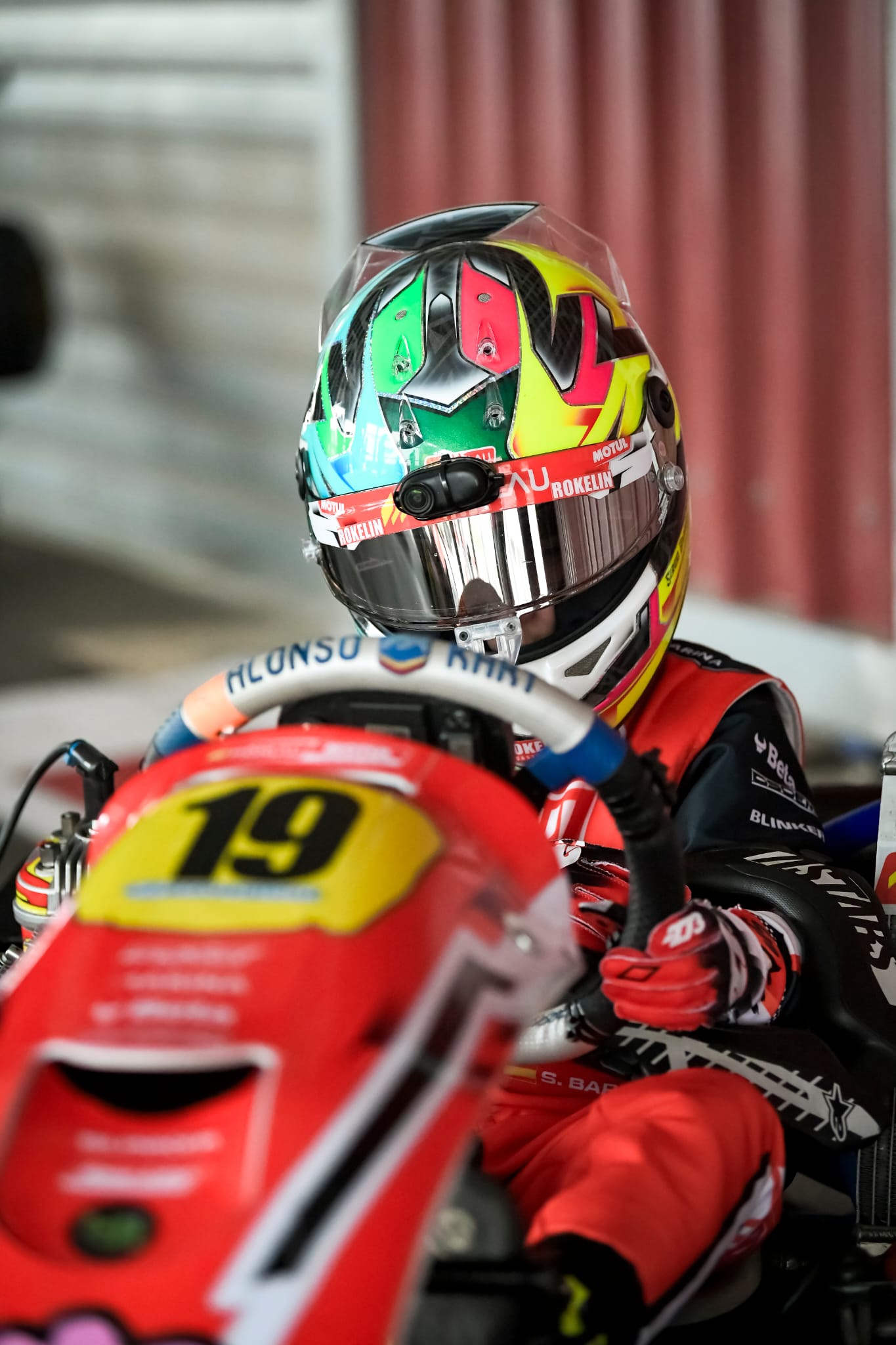 Sergio Barreda en el circuito