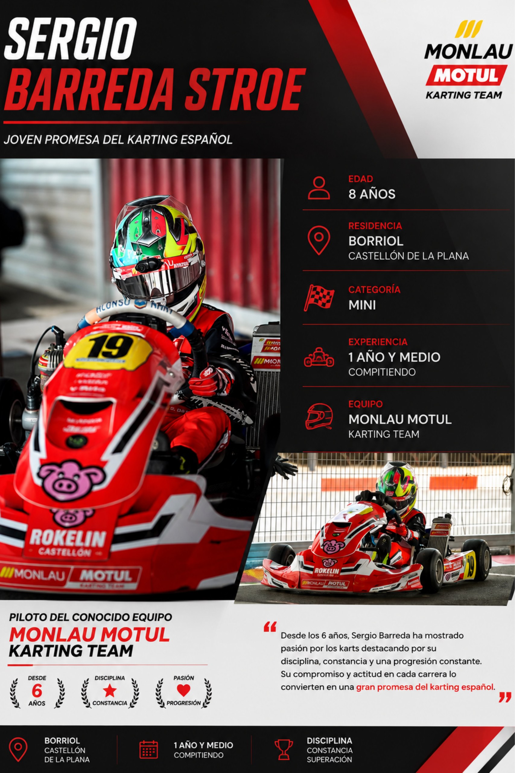 Sergio Barreda Stroe — perfil del piloto